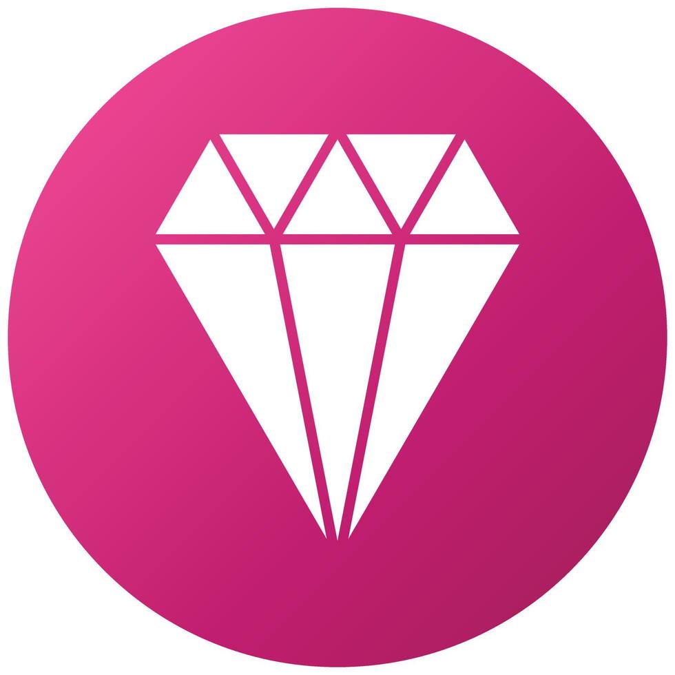 Diamant-Icon-Stil vektor