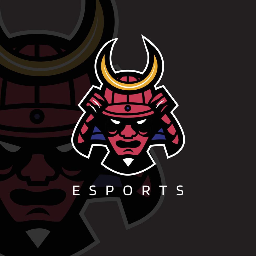 illustriertes modernes Devil-Esports-Team-Logo.eps vektor