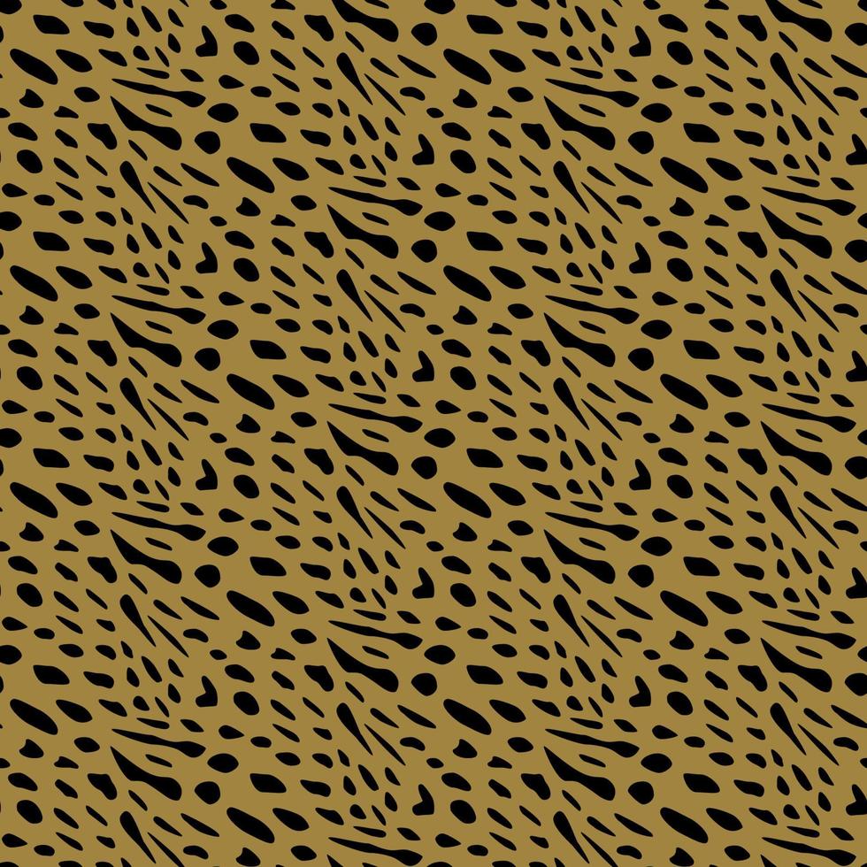 vektor sömlösa mönster av serval katthud. bakgrundsdesign, textildekoration, animalistiskt tryck.