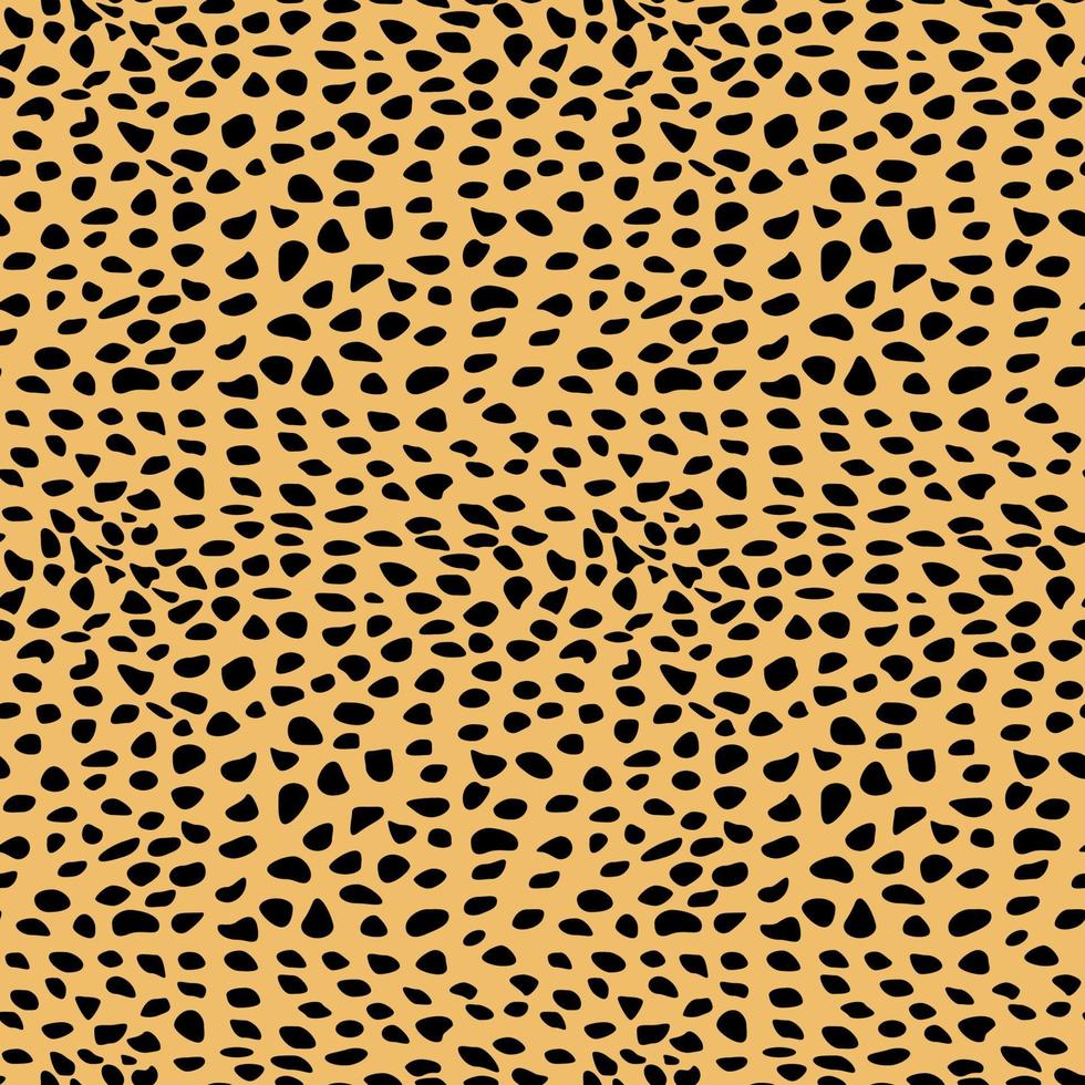 vektor sömlösa mönster av cheetach katthud. bakgrundsdesign, textildekoration, animalistiskt tryck.
