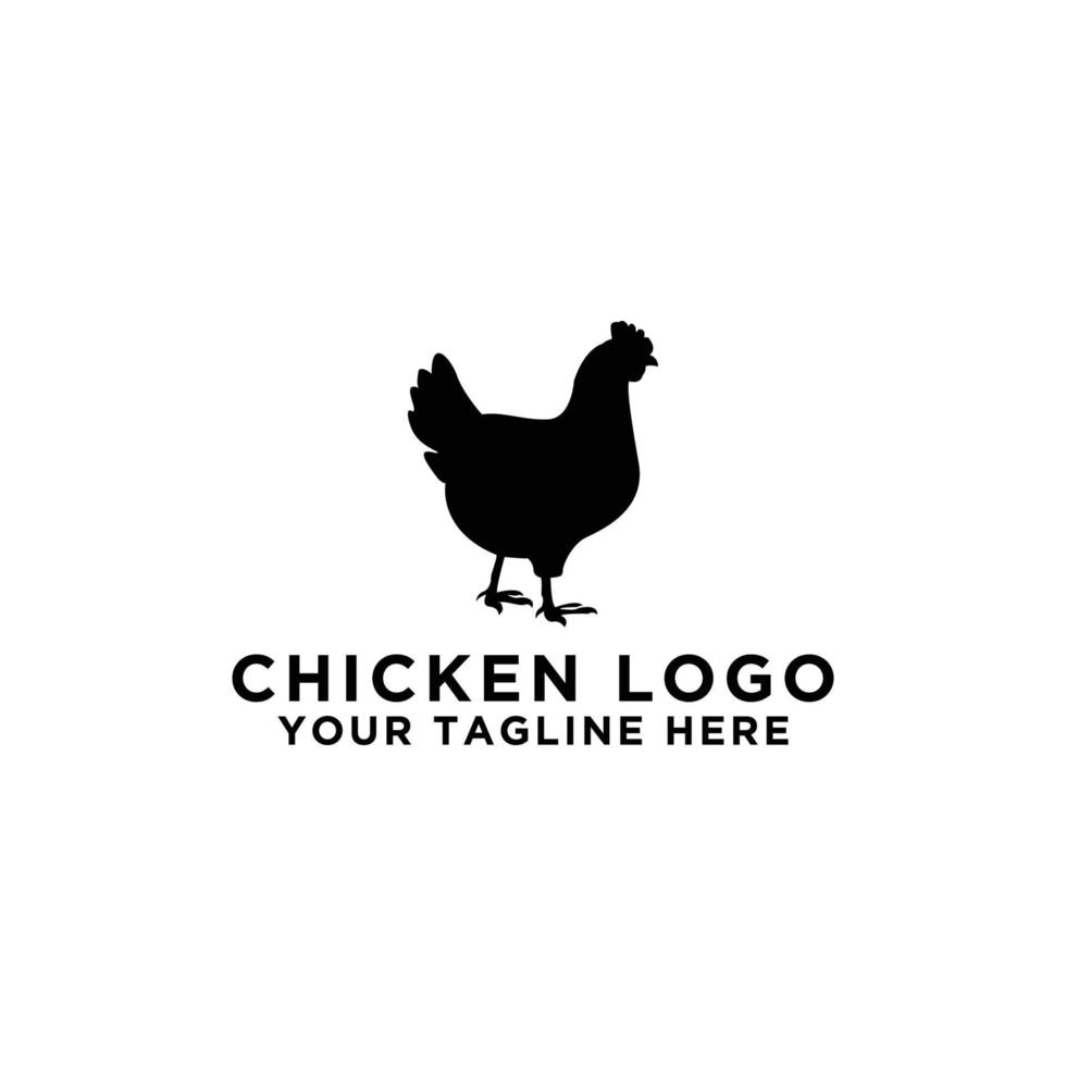 samling av boskap logotyp vektor. kyckling design. - vektor