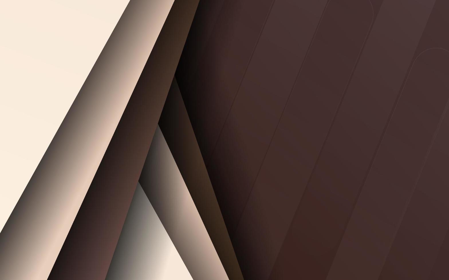 abstrakt överlappande lager brun bakcground vektor