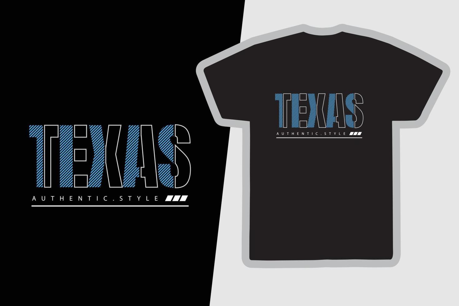 texas t-shirt och kläder design vektor