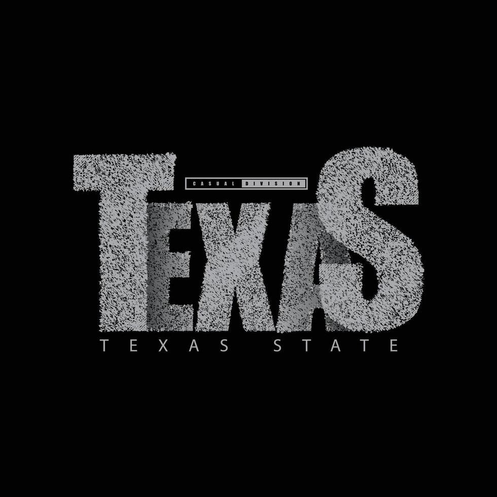 Texas T-Shirt und Bekleidungsdesign vektor