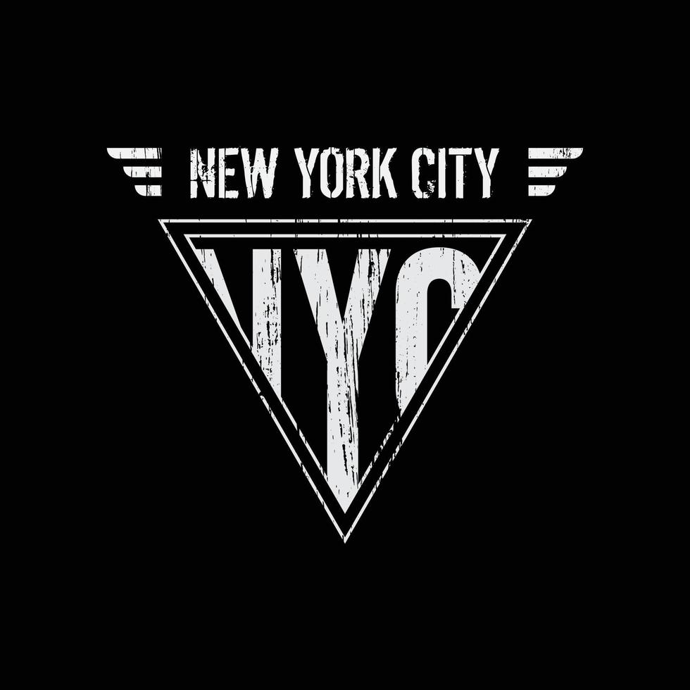 new york brooklyn typografi t-shirt och kläder design vektor