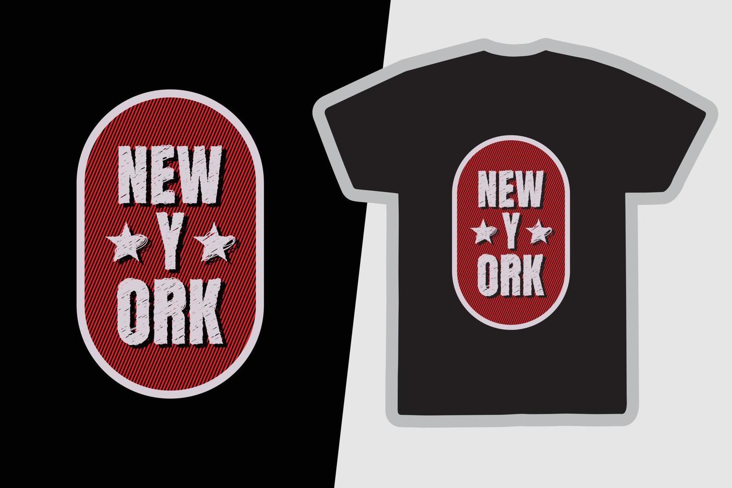 New York Urban T-Shirt und Bekleidungsdesign vektor