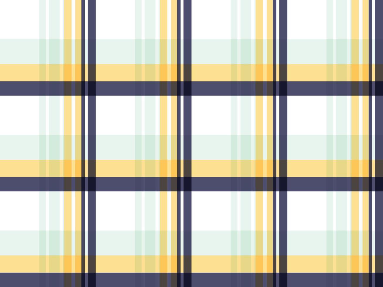 Madras-Karostruktur, gewebtes Karo, Gingham, Pastellfarbe, ein Muster mit bunten Streifen unterschiedlicher Dicke, die sich kreuzen, um ungleichmäßige Karos zu erzeugen. Wird normalerweise für Hemden verwendet. vektor