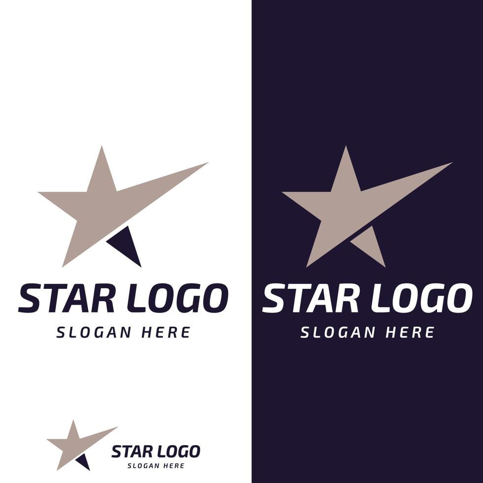 star logo.star logotyp för företag och company.with modern vektor illustration koncept.
