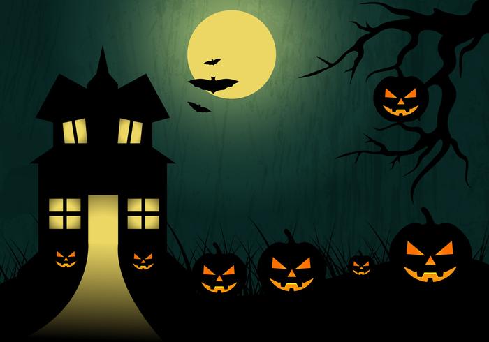 Halloween Vektor Hintergrund