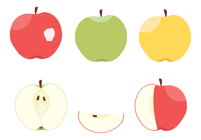 Freie Äpfel Vektor