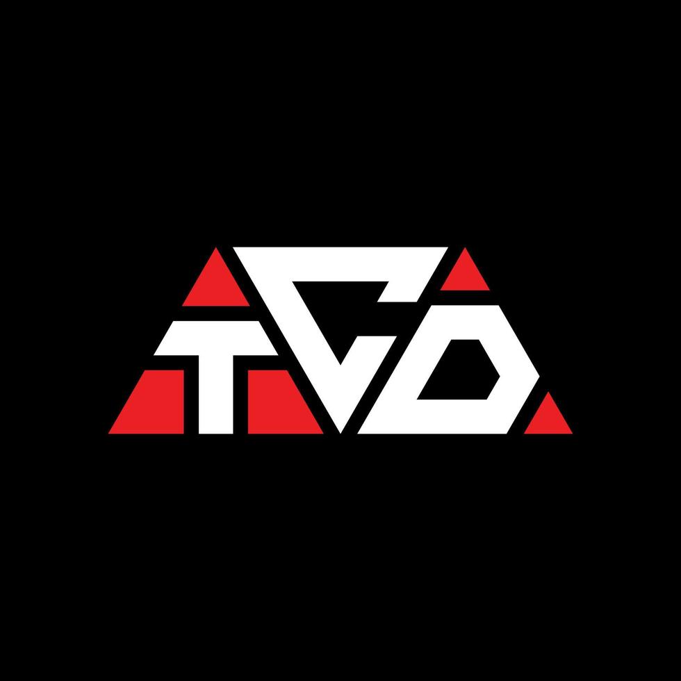 tcd-Dreieck-Buchstaben-Logo-Design mit Dreiecksform. tcd-Dreieck-Logo-Design-Monogramm. TCD-Dreieck-Vektor-Logo-Vorlage mit roter Farbe. tcd dreieckiges Logo einfaches, elegantes und luxuriöses Logo. tcd vektor
