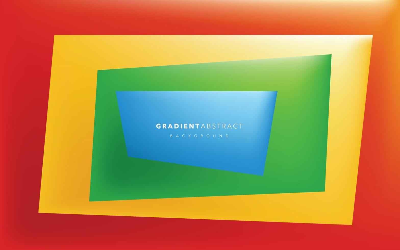 färgglada gradient abstrakt bakgrundsdesign vektor