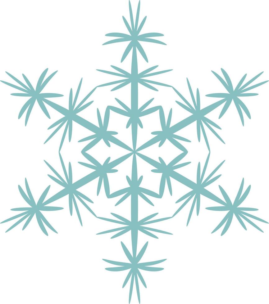 grafik av snöflingor vektor design.the vackra element för många ändamål.