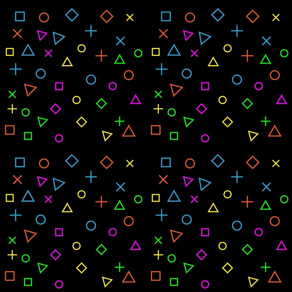 abstrakt vektor bakgrund rektangel stjärna cirkel hexagon form tecken symbol