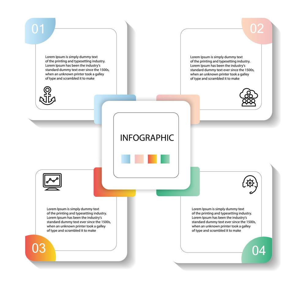 Infografik Hexagon Vektor Vorlage Prozesskonzept Schritt für Strategie und Bildung