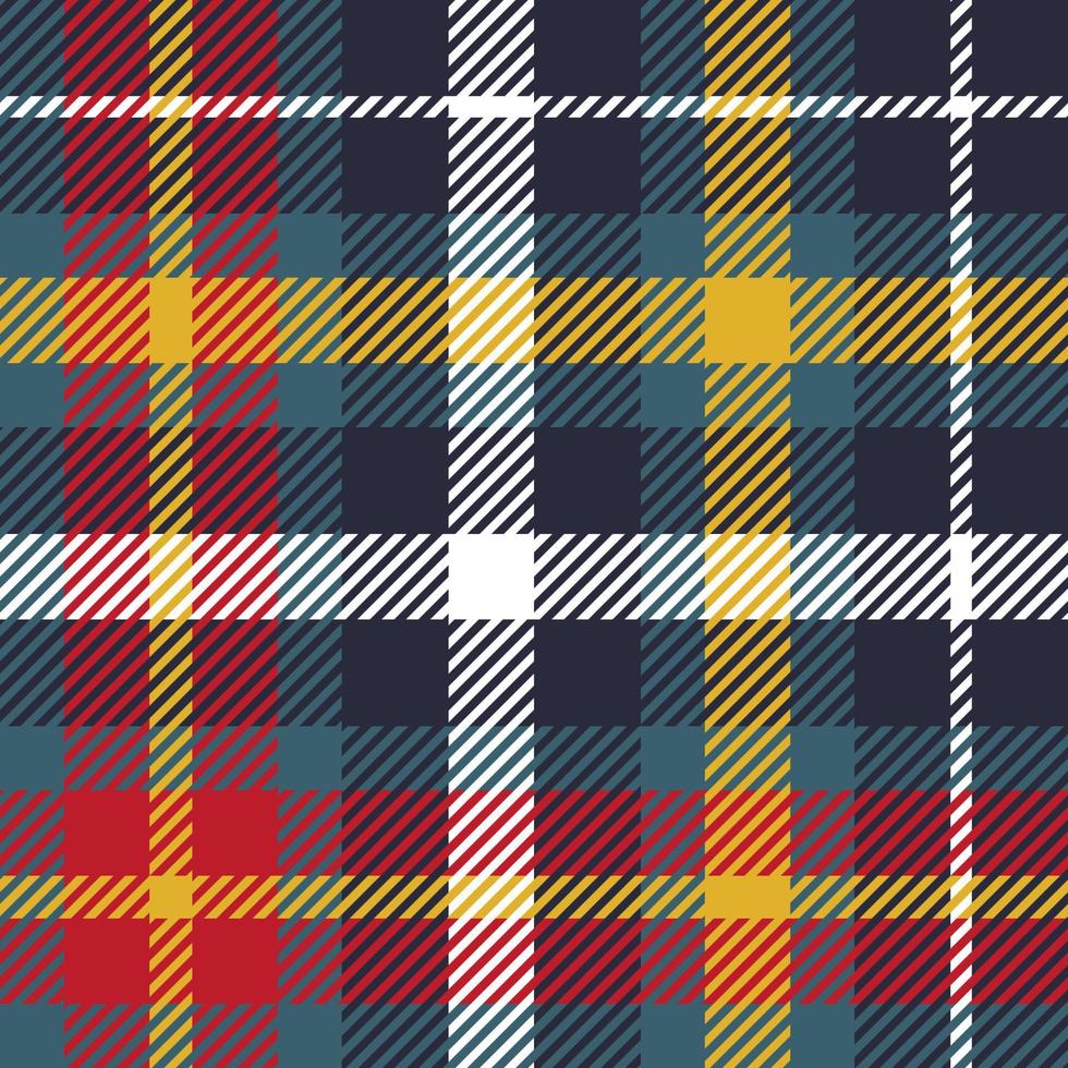 schwarze, blaue und graue Tartan-Plaidmuster-Hintergrundvektorillustration vektor