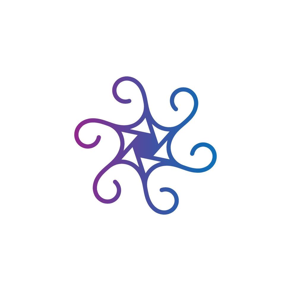 Logo-Design für abstrakte Fotografie vektor