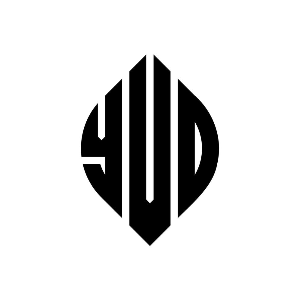 Yvo Circle Letter Logo Design mit Kreis- und Ellipsenform. yvo Ellipsenbuchstaben mit typografischem Stil. Die drei Initialen bilden ein Kreislogo. Yvo-Kreis-Emblem abstrakter Monogramm-Buchstaben-Markierungsvektor. vektor