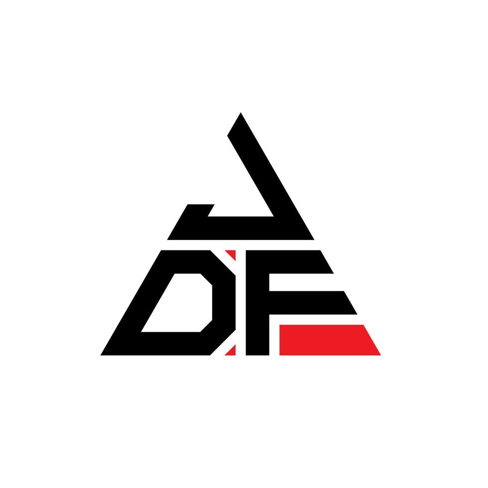jdg-Dreieck-Buchstaben-Logo-Design mit Dreiecksform. JDG-Dreieck-Logo-Design-Monogramm. JDG-Dreieck-Vektor-Logo-Vorlage mit roter Farbe. jdg dreieckiges logo einfaches, elegantes und luxuriöses logo. vektor