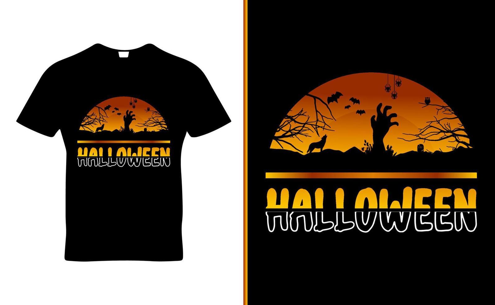 halloween citat t-shirt mall design vektor