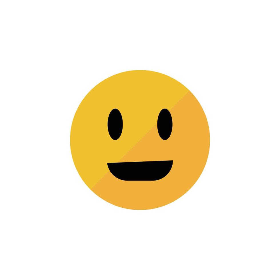 emoji ansiktsvektor för presentation av webbplatssymbolikon vektor