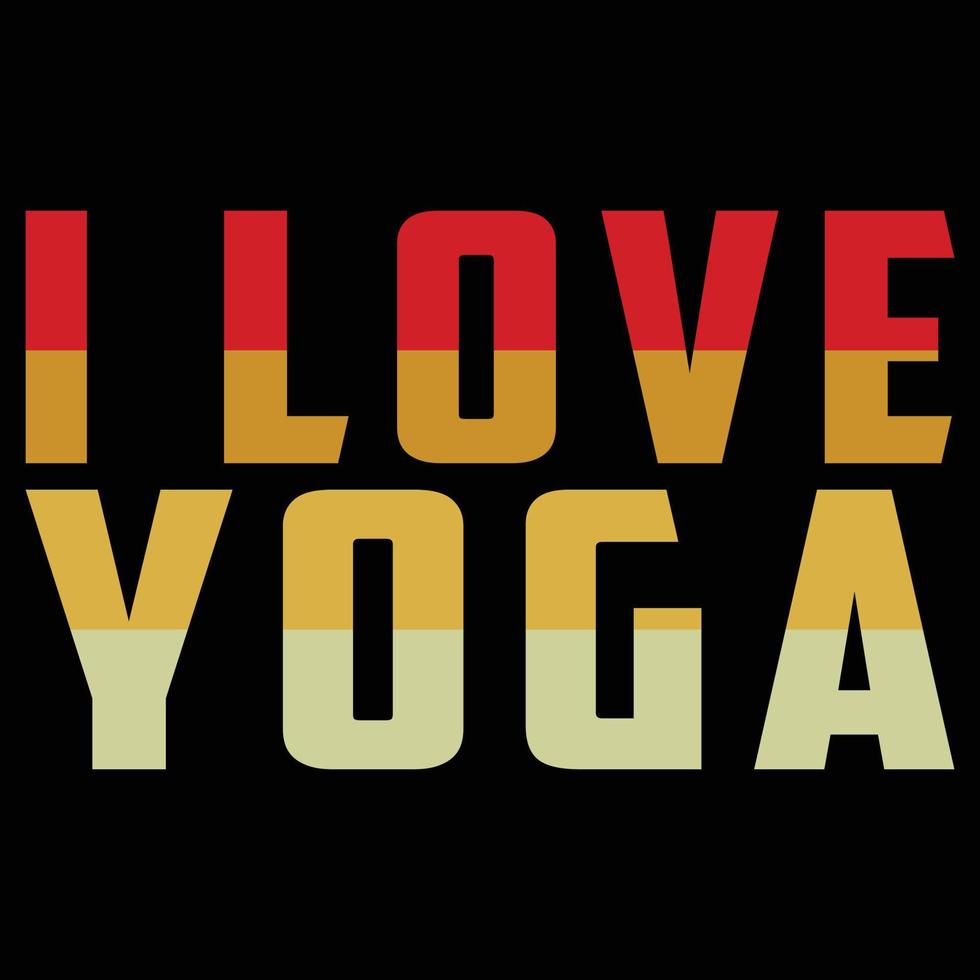 yoga t-shirt design vektor