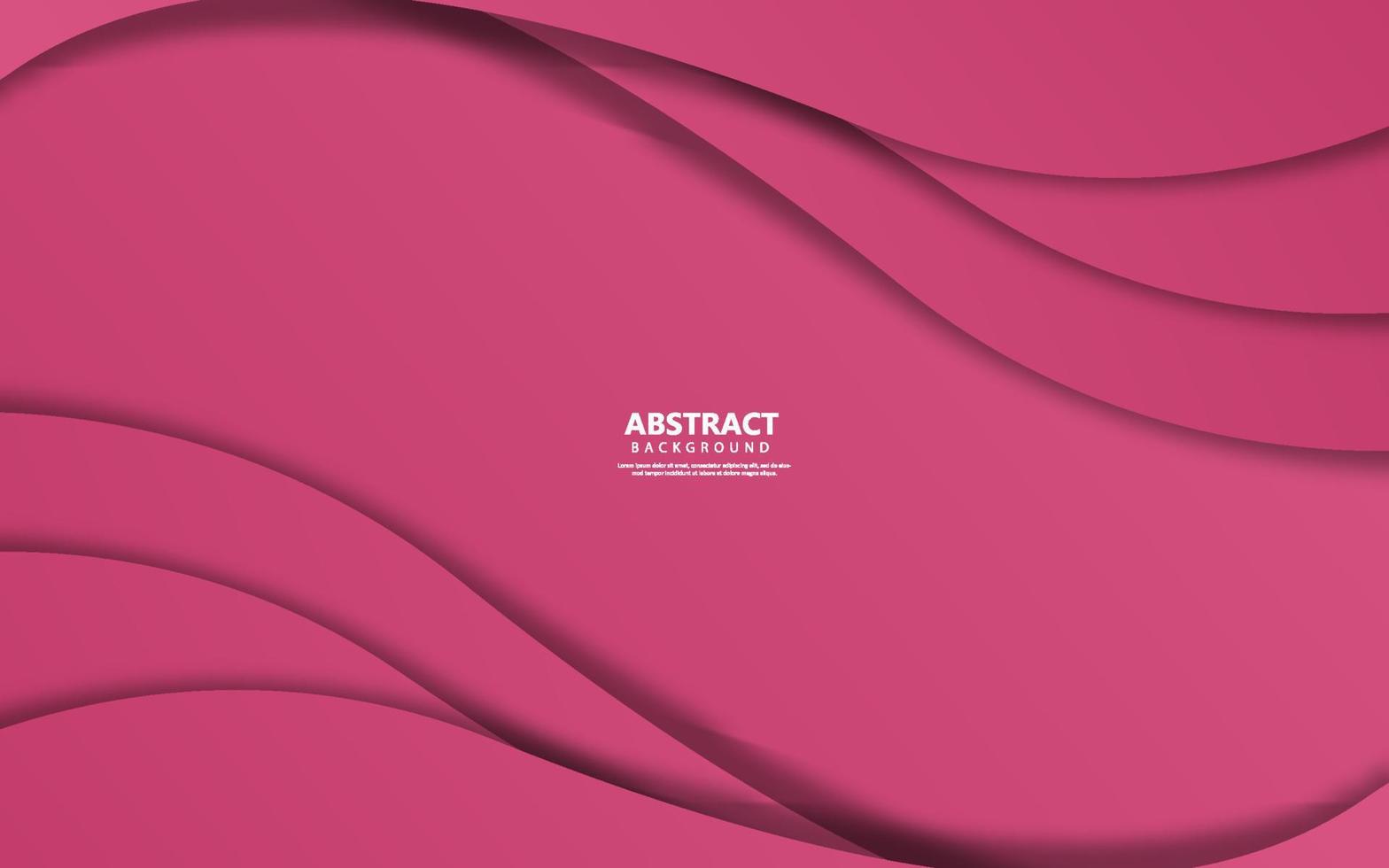 abstrakt form rosa färg papercut bakgrund vektor