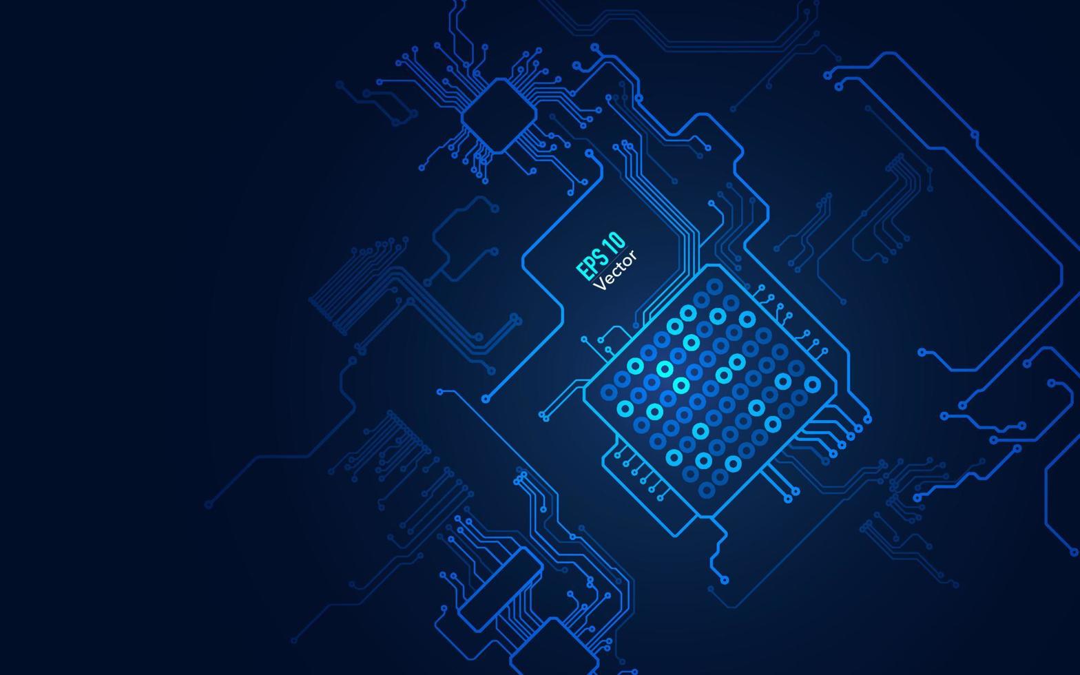 elektronischer Musterhintergrund vektor