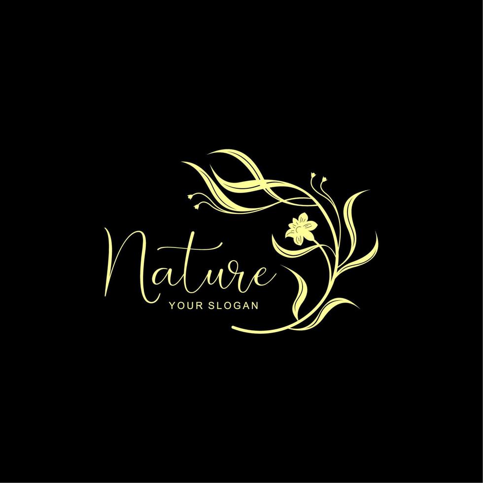 logo nature premium für unternehmen vektor