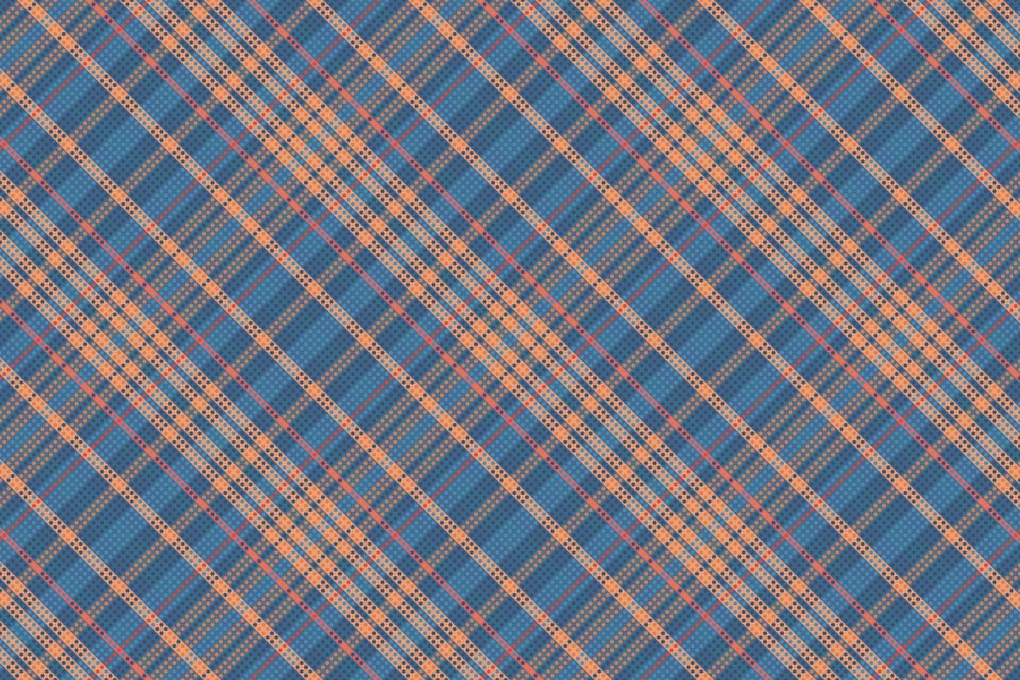 tartan rutigt mönster med textur och retro färg. vektor