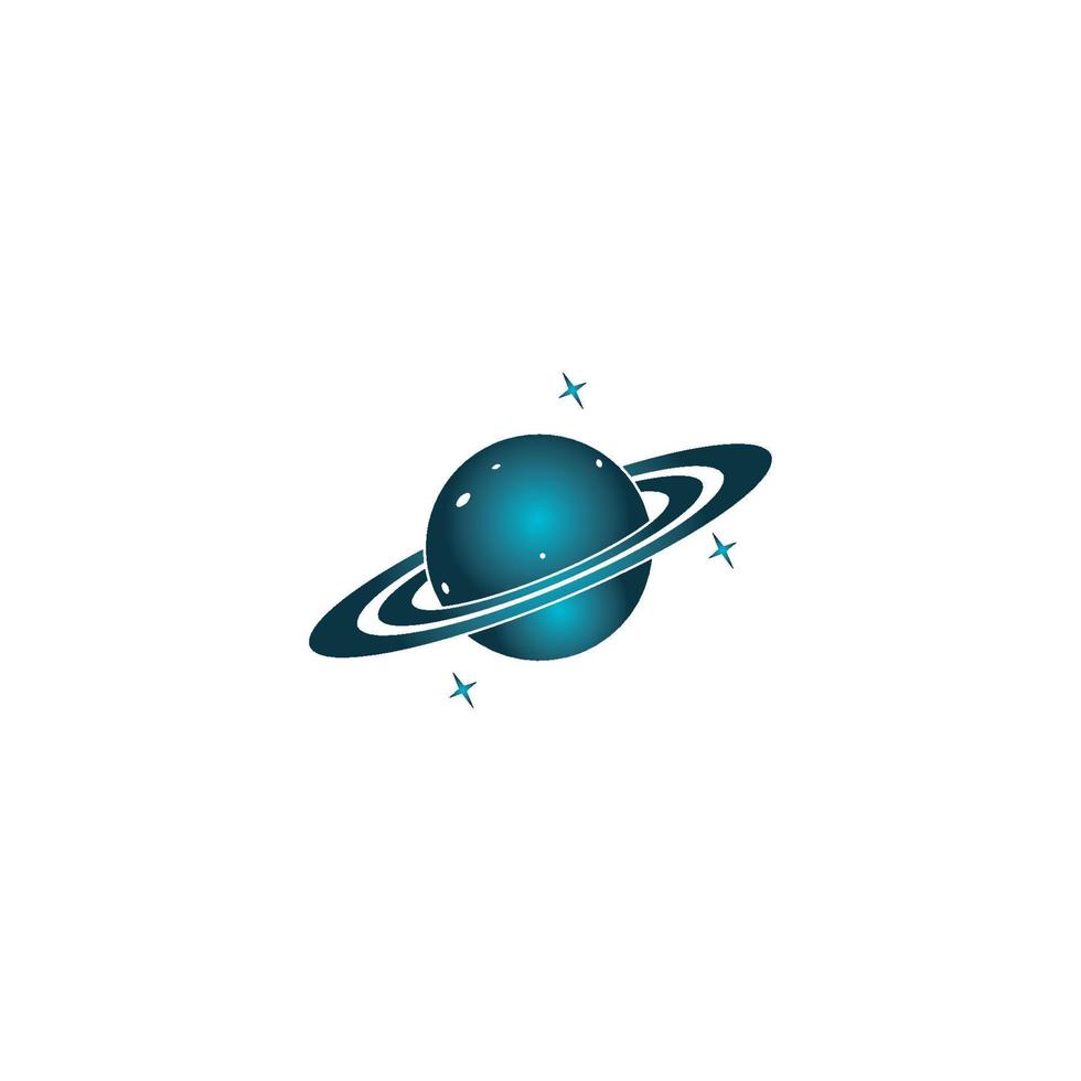 Planet-Symbol-Vektor-Illustration-Design-Vorlage vektor