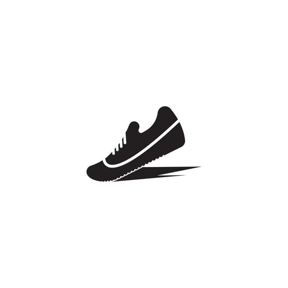 Schuhe-Symbol-Vektor-Illustration-Design-Vorlage vektor