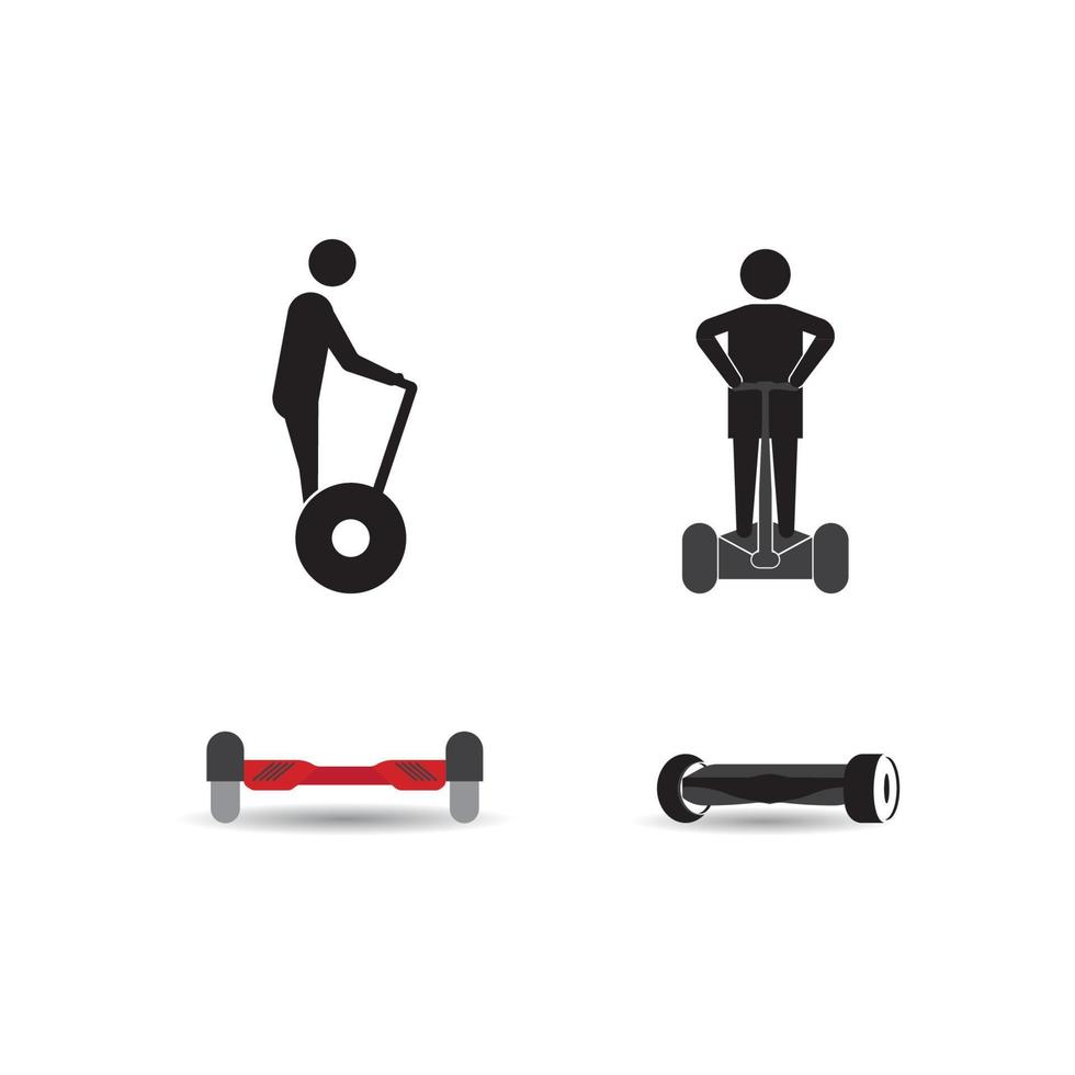 segway ikon vektor illustration mall design.