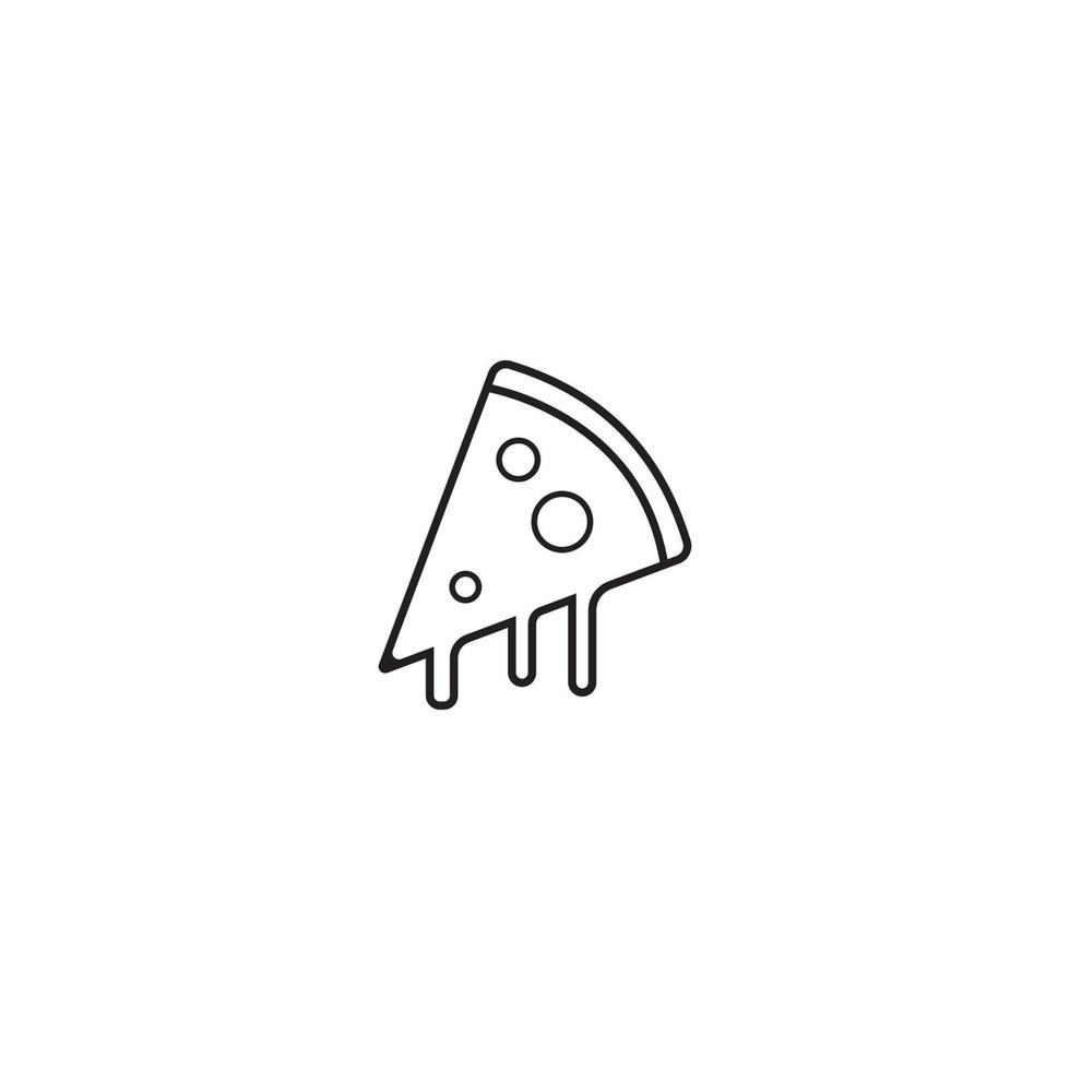 pizza ikon brandsläckare ikon vektorillustration logotyp design vektor