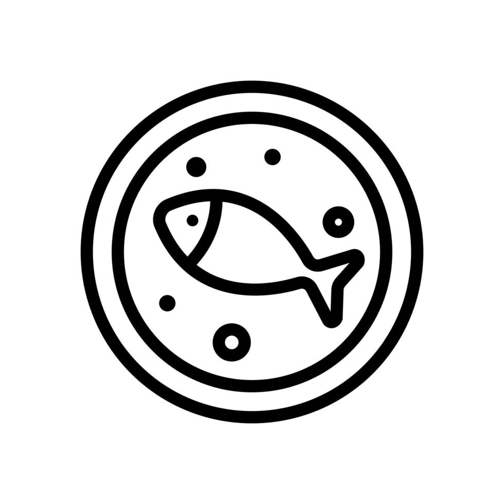 läcker vektor ikon soppa. isolerade kontur symbol illustration