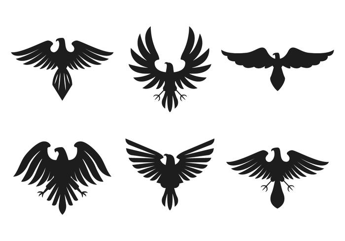 Forntida Hawk Logo Vector