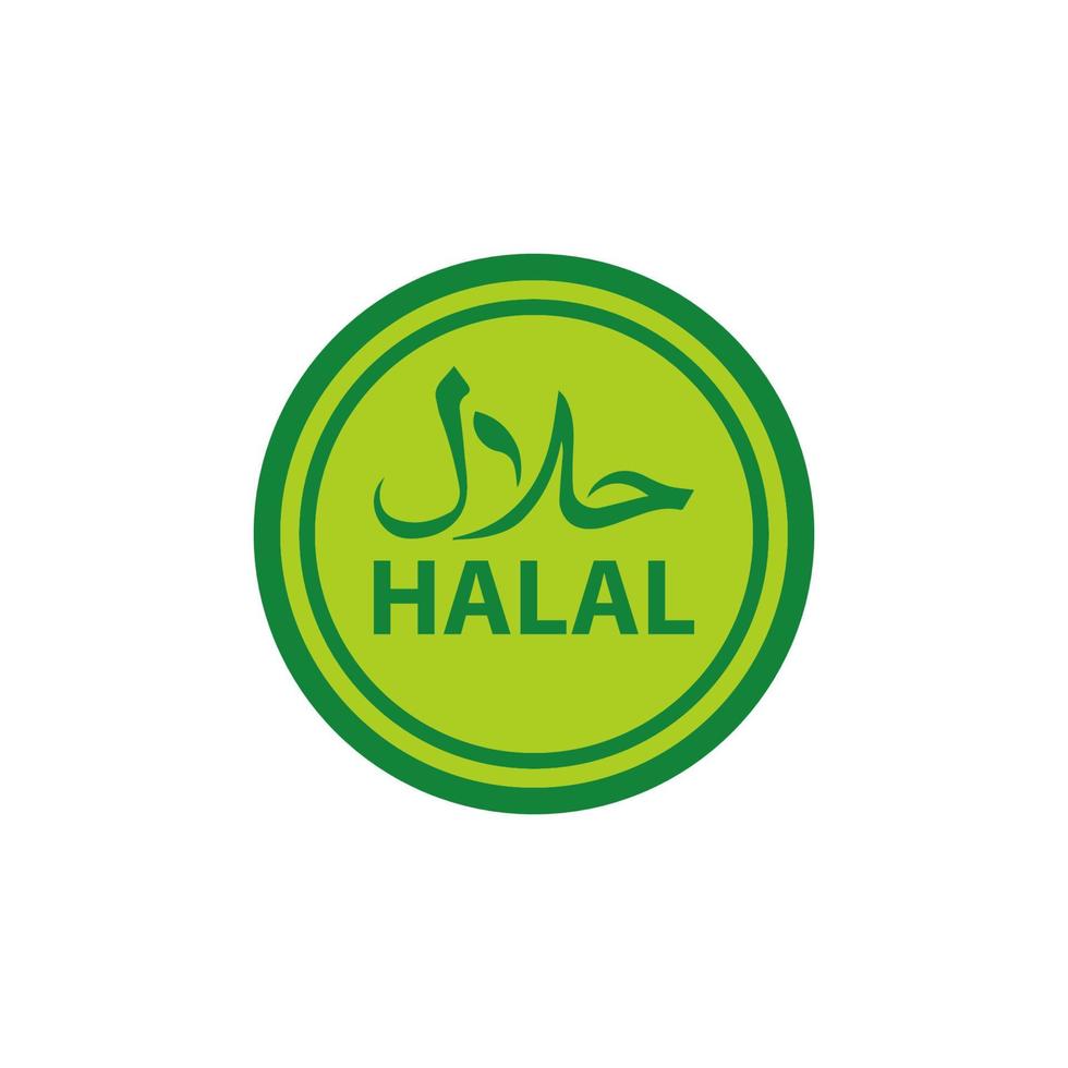 Halal-Symbol eps 10 vektor