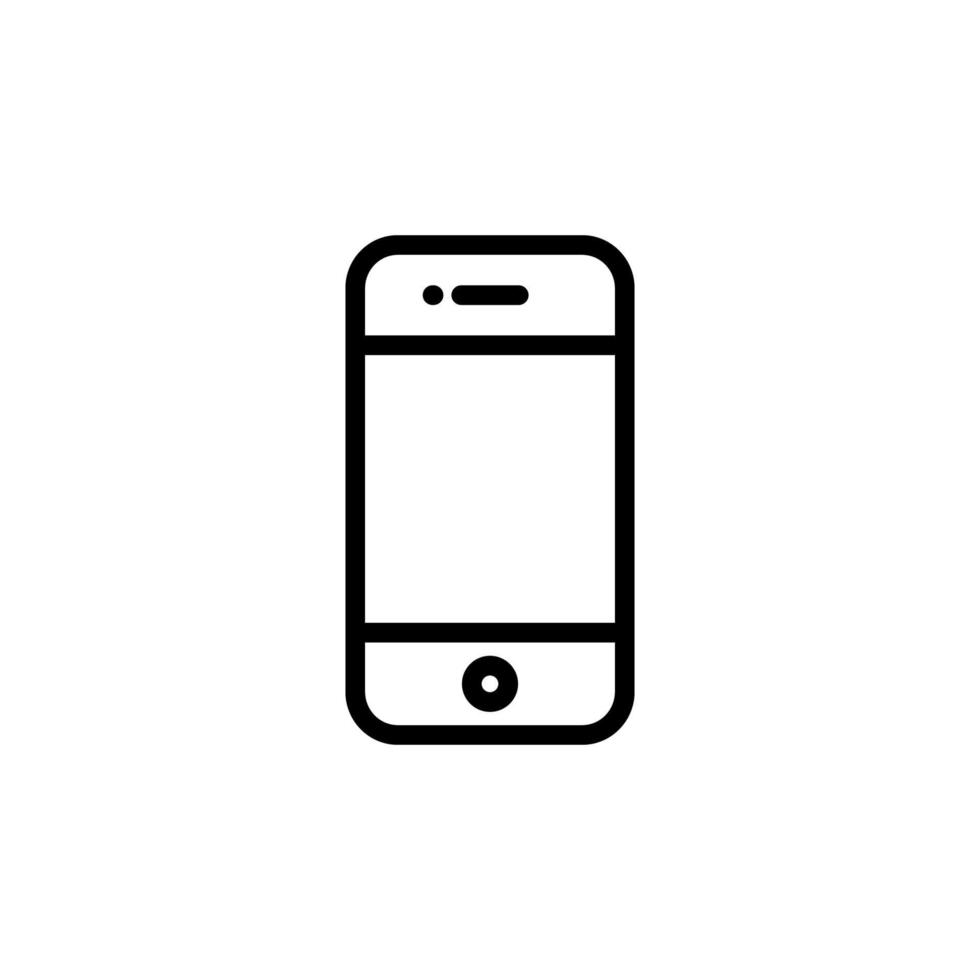 Smartphone-Symbol eps 10 vektor
