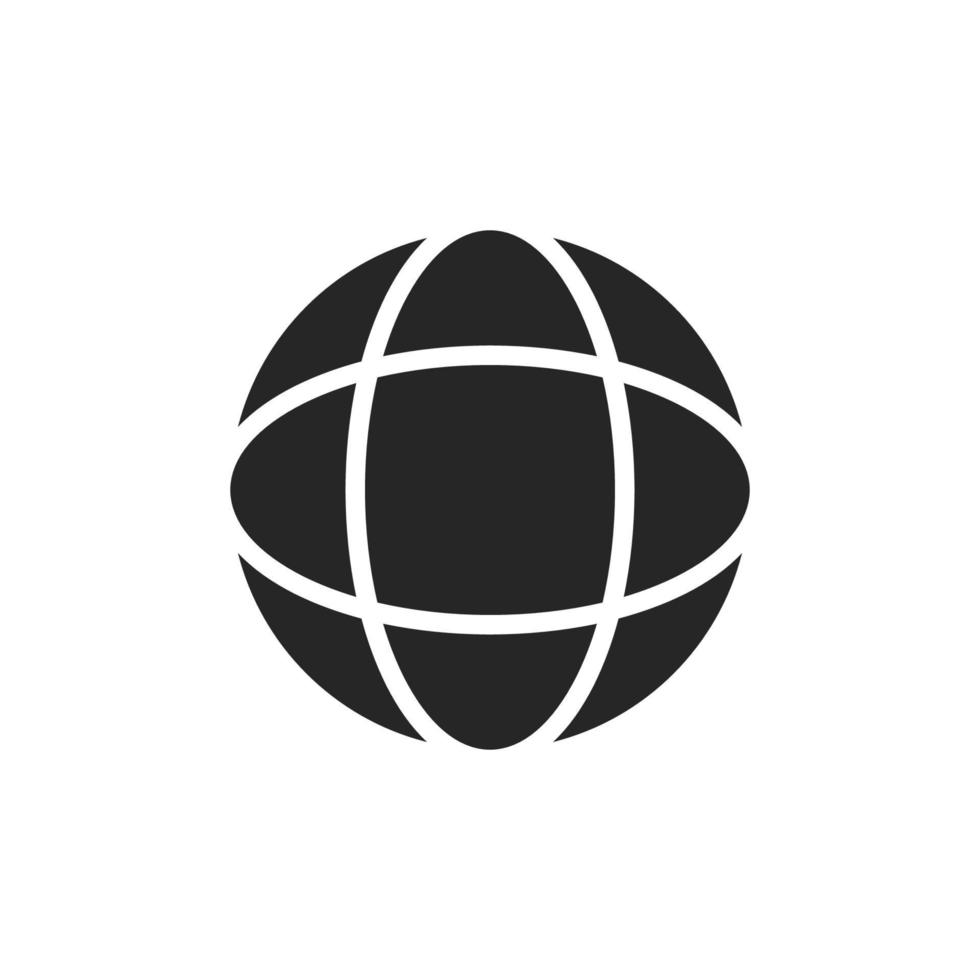 Globussymbol eps 10 vektor
