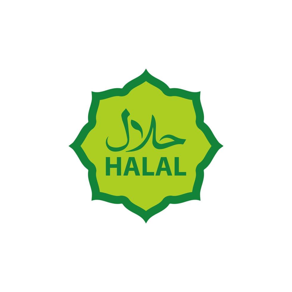 Halal-Symbol eps 10 vektor