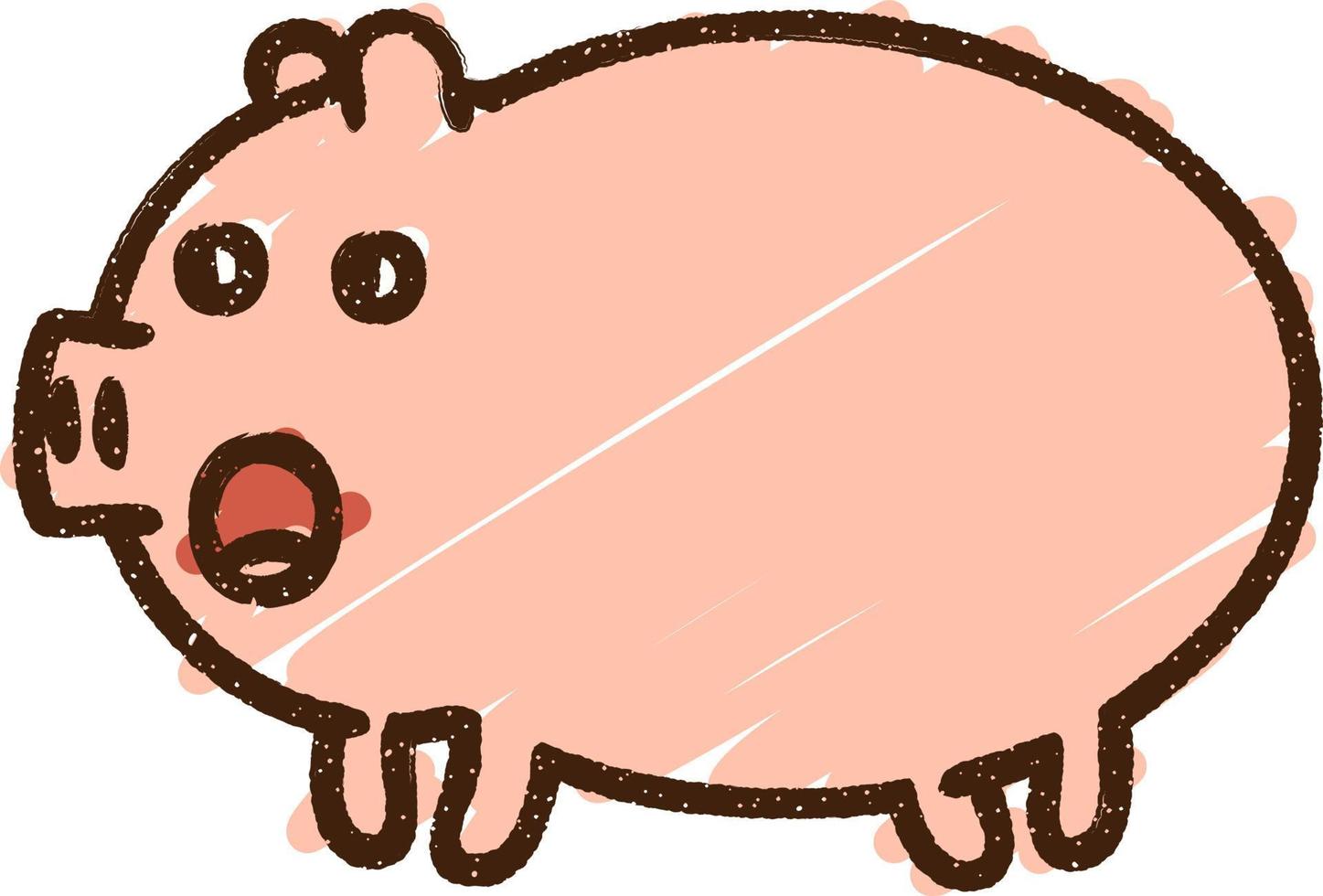 griskritteckning vektor