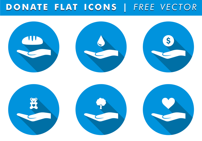 Spende Icons Free Vector