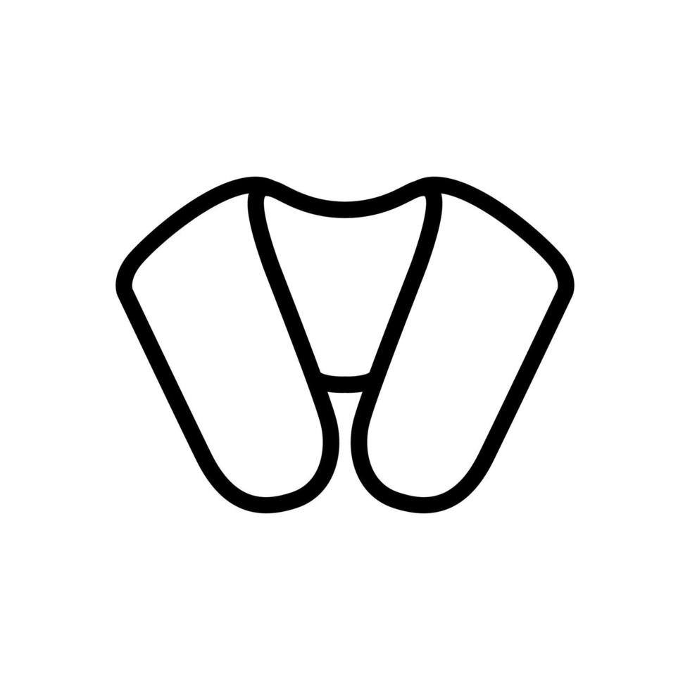 Anti-Cellulite-Körpermassagegerät Symbol Vektor Umriss Illustration