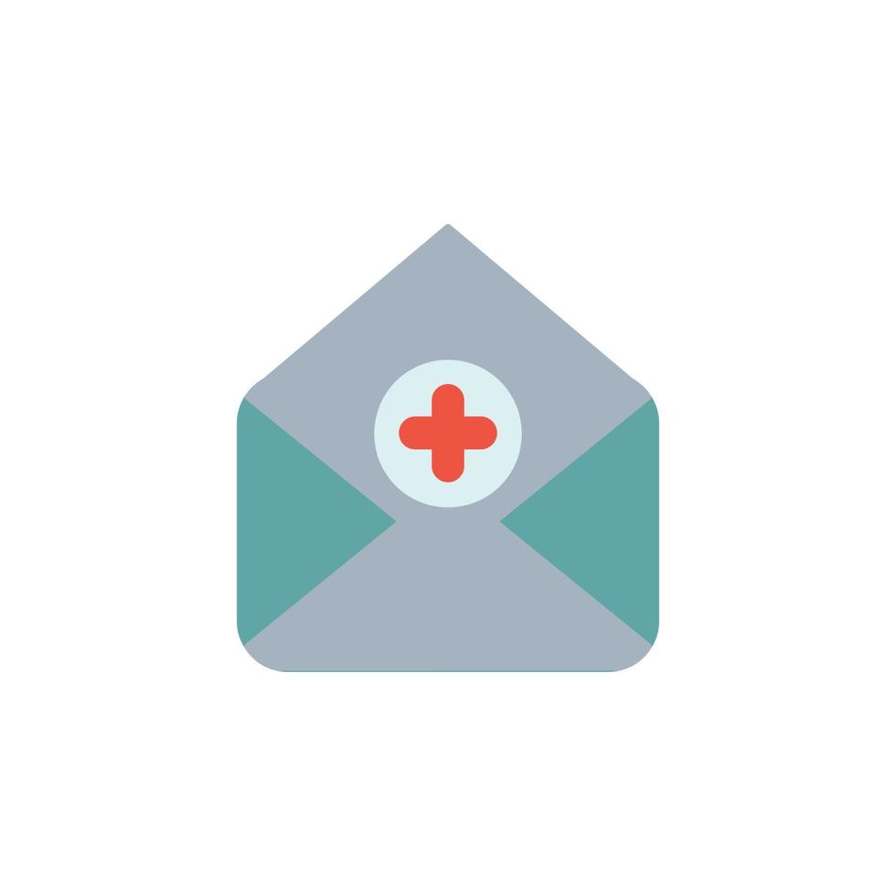 E-Mail medizinisches Symbol vektor