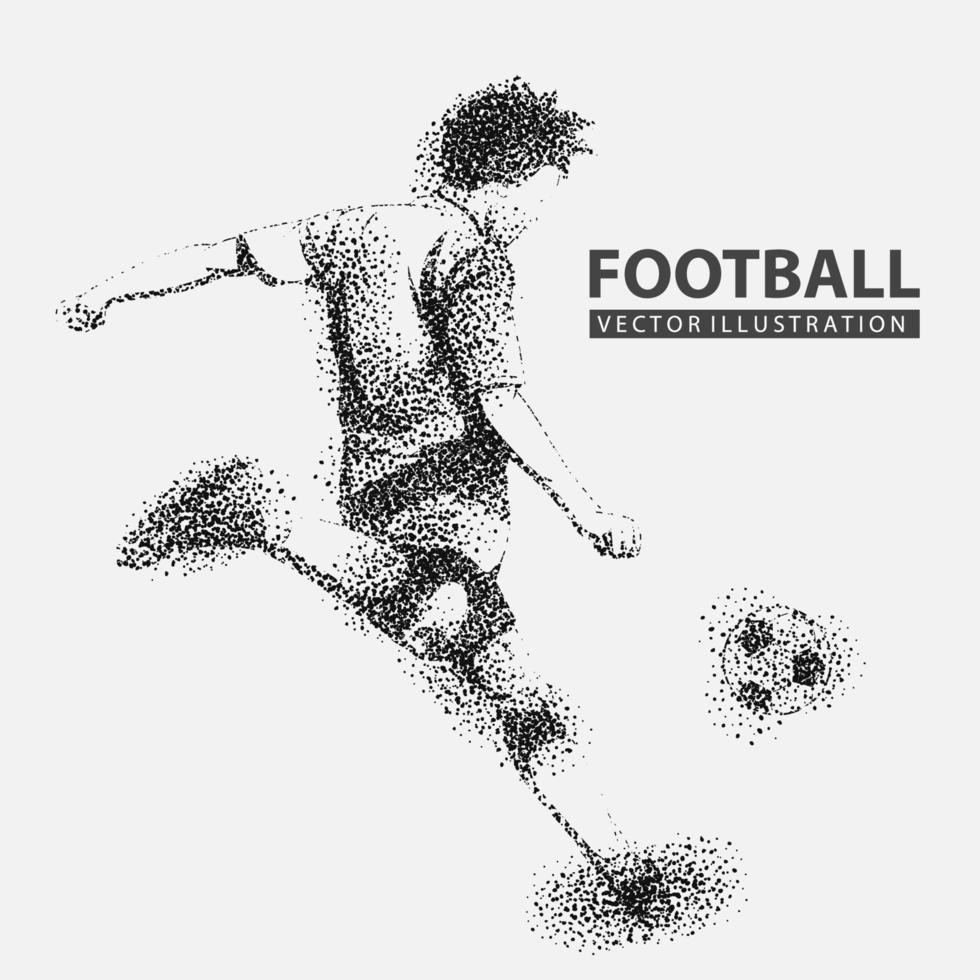 Fußball-Vektor-Illustration vektor