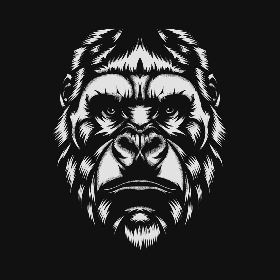gorilla vektor illustration