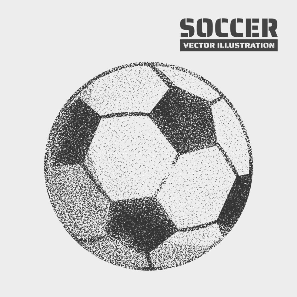 Fußball-Vektor-Illustration vektor
