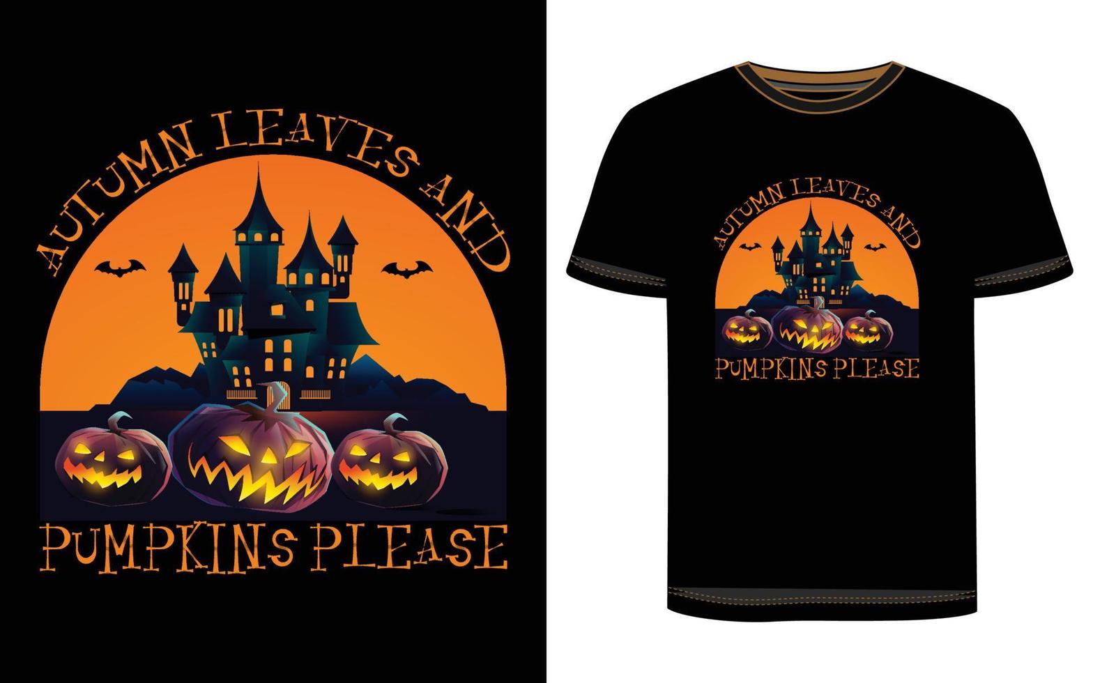 halloween t -shirt design vektor
