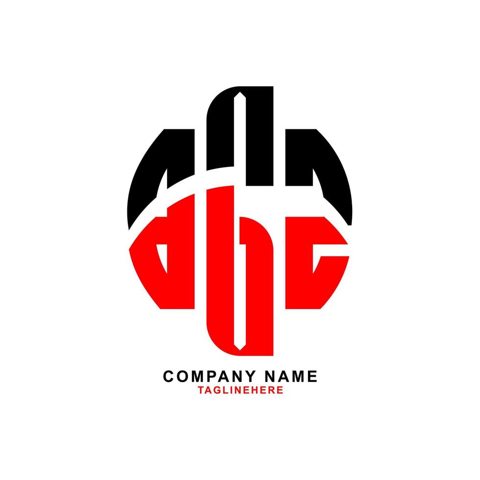 kreativ bgz brev logotyp design med vit bakgrund vektor