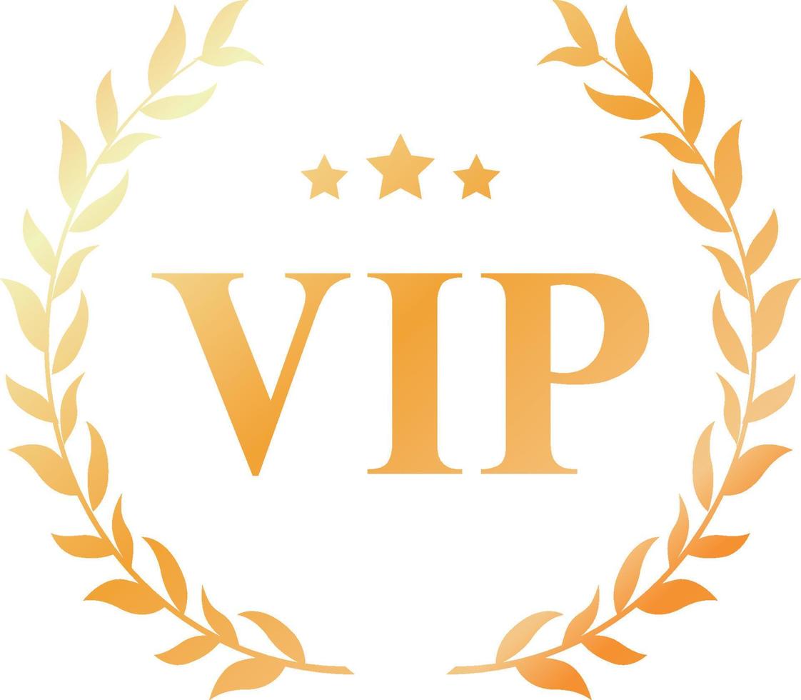 VIP-Qualitätsabzeichen oder Etikett des Elements vektor